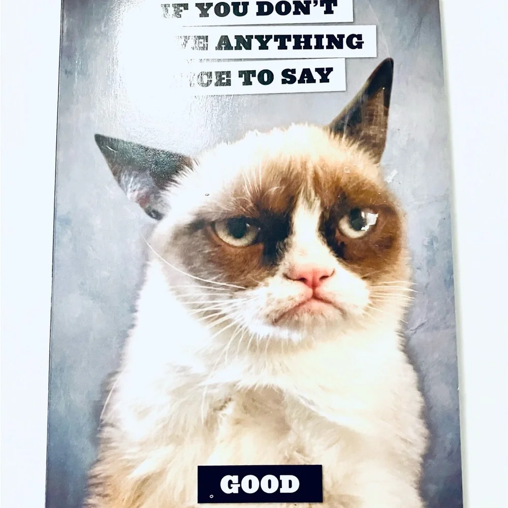 Grumpy Cat Notebook Planner - Picture 2 of 5